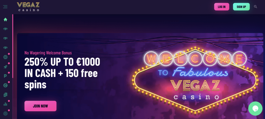 vegaz online casino